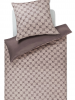 Joop poszewka mako-satin Cornflower double taupe 4083 40x80, 80x80